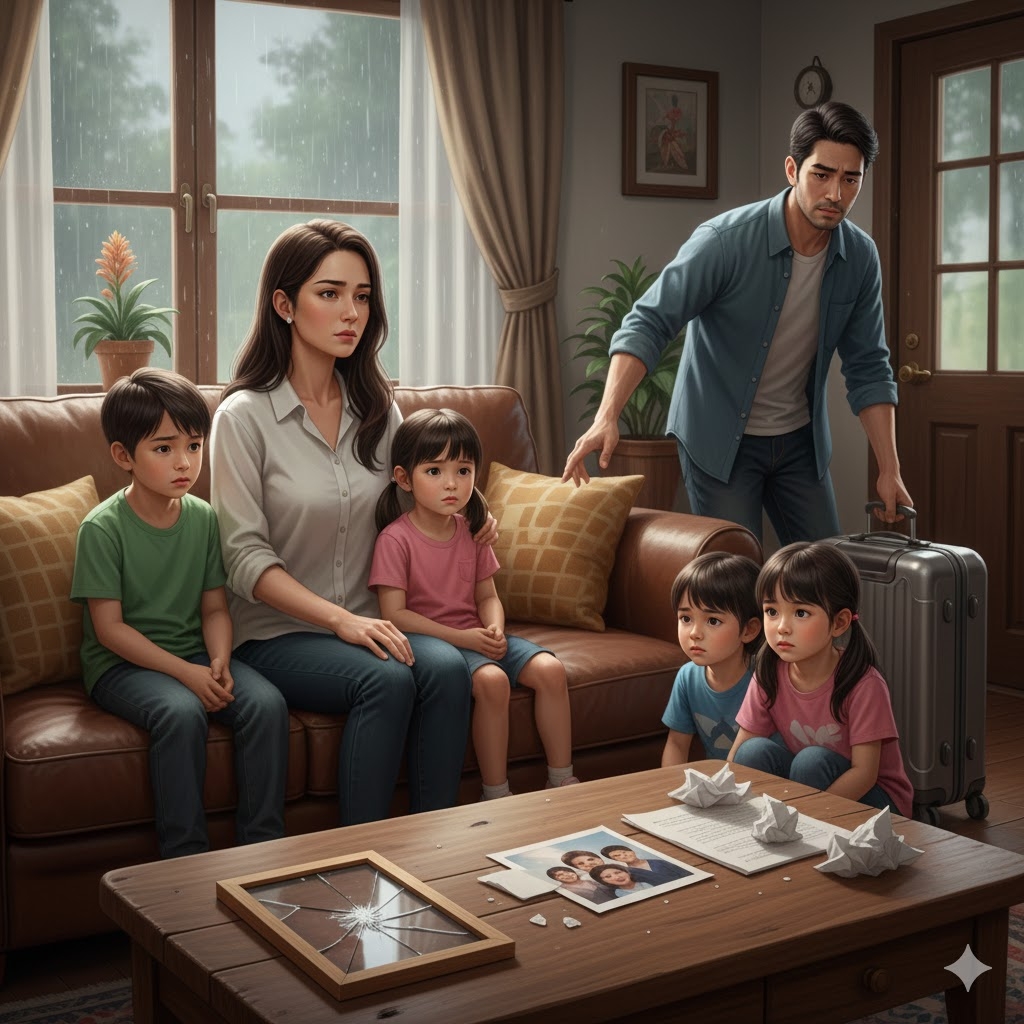 Có thai 3 tháng, tôi và 2 con nhỏ bị người đàn ông hứa cưới quay về với vợ cũ